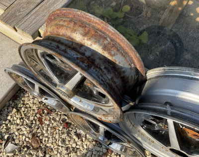 This one has the most rust.