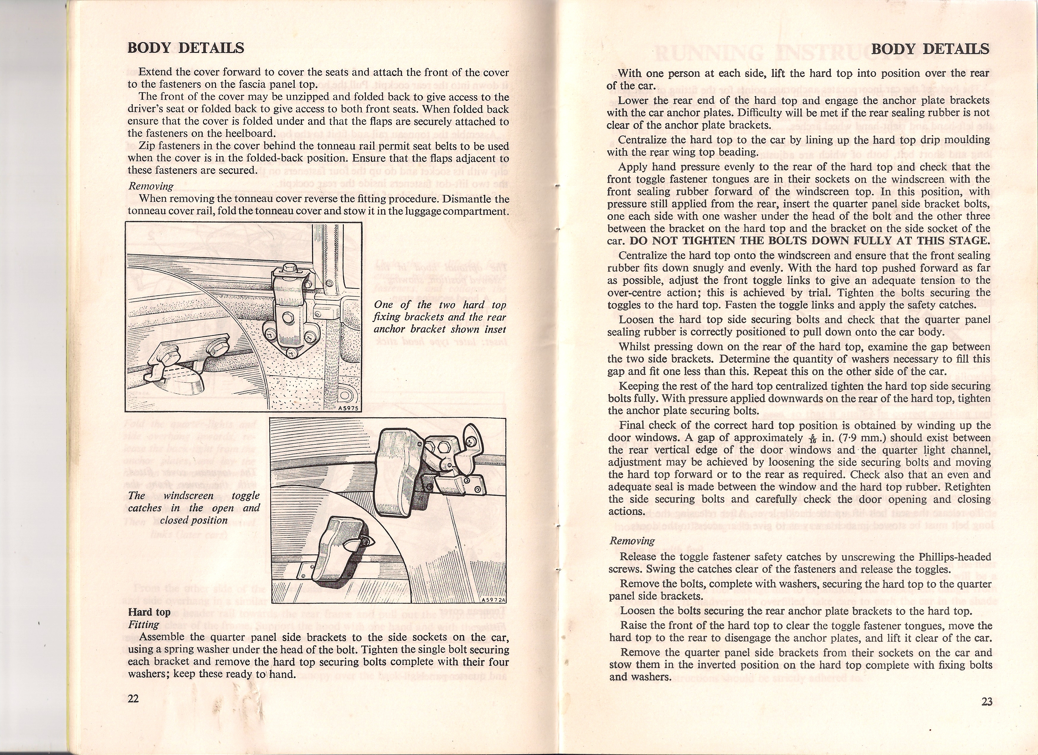 Works Hardtop Fittting Instructions